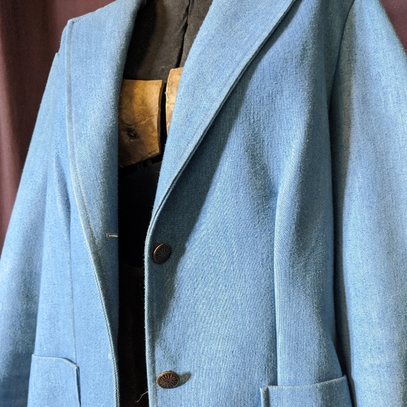 Vintage denim blazer - Picture 5 of 6